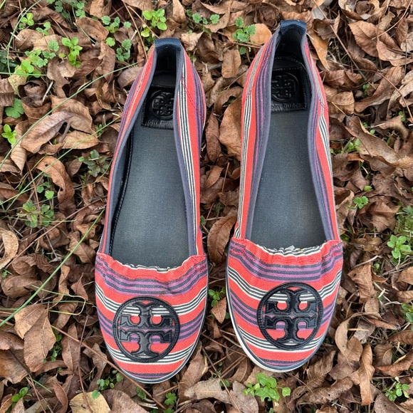 Tory Burch Multicolor Striped Flats - Picture 5 of 12